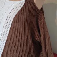 интересно пуловерче, снимка 6 - Блузи с дълъг ръкав и пуловери - 44921992