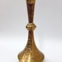Стара арабска месингова ваза(1.3), снимка 1 - Антикварни и старинни предмети - 34775071