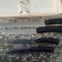 Комплект стари руски ножове / нож, снимка 3 - Антикварни и старинни предмети - 40310608