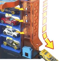 Игрален комплект Hot Wheels City - Паркинг с количка, снимка 2 - Коли, камиони, мотори, писти - 44400564