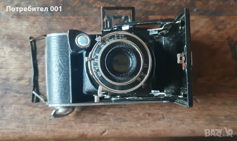 Стар Agfa Аnastigmat jgestar f 7.7 ретро фотоапарат, снимка 1