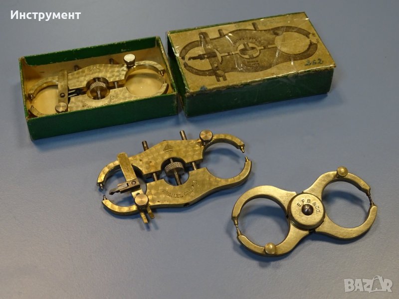 часовникарски ключ Lian Bergeon 180 Parallel Truing Caliper for wrist watch, снимка 1