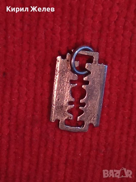 ДИЗАЙНЕРСКИ ФЕШЪН АРТ СРЕБЪРЕН ФИГУРАЛЕН МЕДАЛЬОН СРЕБРО 925 ПРОБА 26897, снимка 1