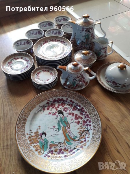 Сервиз за чай, закуска и торта, снимка 1