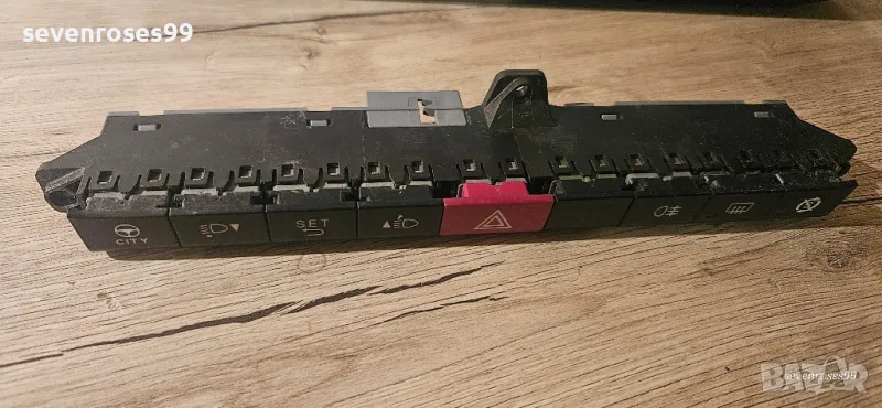 Панел бутони аварийни Фиат Панда 3 1.3D 2012-2022 Fiat Panda 3 4врати 30280564, снимка 1