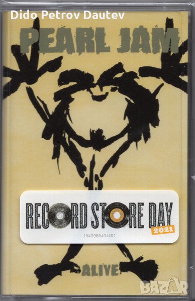 Pearl Jam – Alive - аудио касета, снимка 1