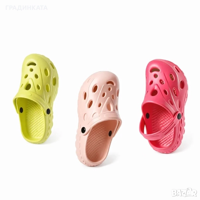 Дамски градински чехли тип Clogs – ултра леки и удобни, снимка 1