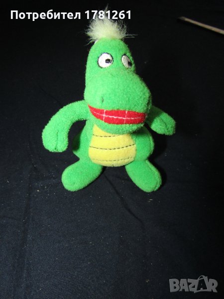 Плюшена играчка динозавър зелен, снимка 1