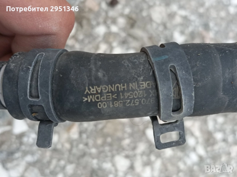 Маркуч Porsche Panamera 97057258100, снимка 1