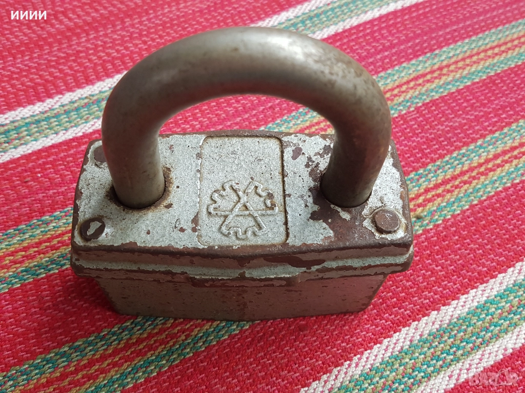 Стоманен касов катинар, снимка 1