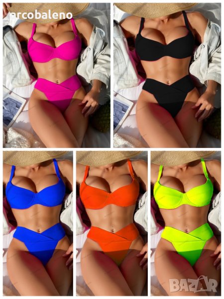 Секси дамски бански костюм, 5цвята , снимка 1