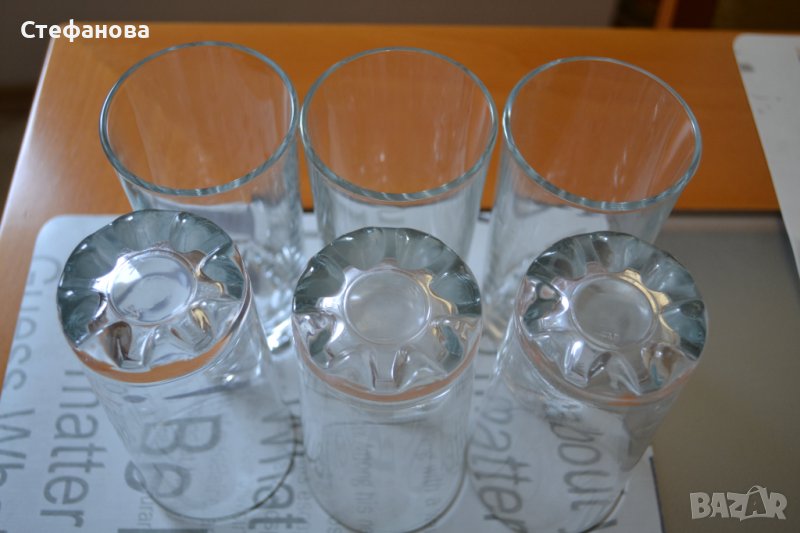 Чаши 6бр вода/безалкохолни напитки, снимка 1