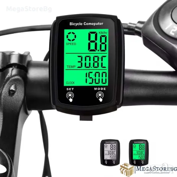 КОМПЮТЪР ЗА ВЕЛОСИПЕД PA1003 К-Т, снимка 1