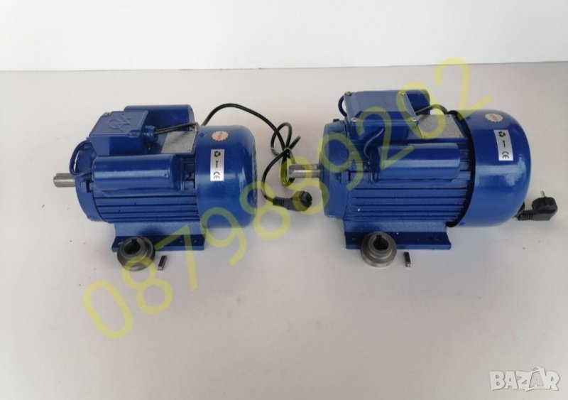 Електрически монофазен двигател 4.KW, 3KW,2.2KW, 1.5KW, 1.1KW, 1500обр, снимка 1