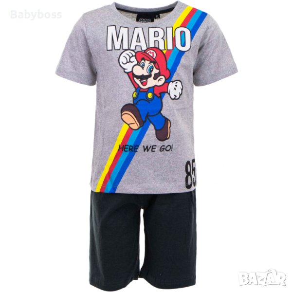 Лятна пижама за момче Супер Марио, снимка 1