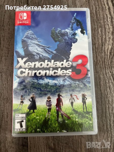 нова игра Xenoblade Chronicles 3 за nintendo switch нинтендо, снимка 1