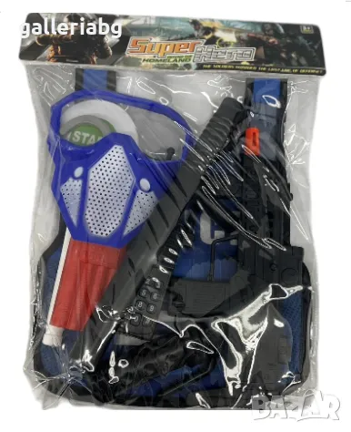 Комплект с маска и оръжия, снимка 1