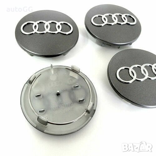 Капачки за джанти Ауди/Audi 4x 68mm 8D0601170 , снимка 1