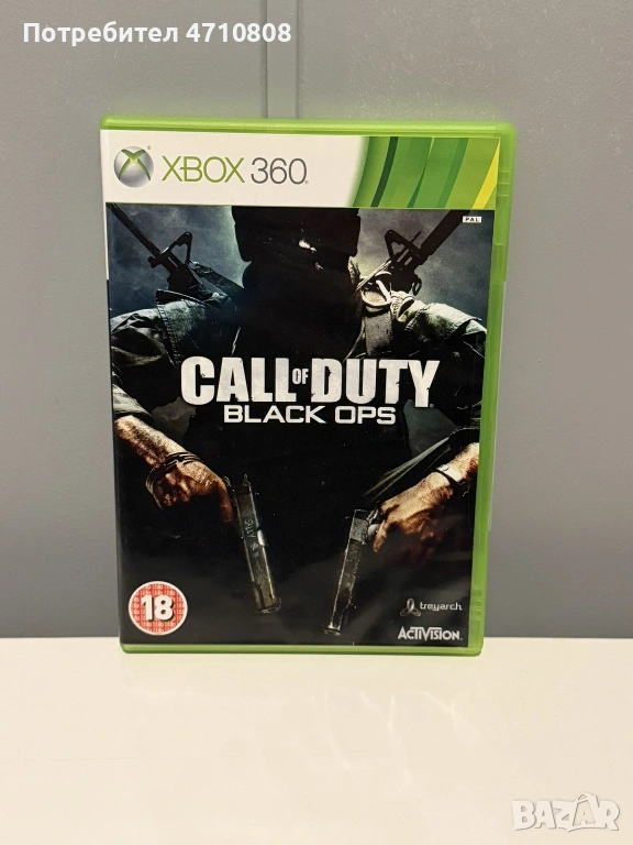 Игра за Xbox 360 Call of Duty: Black Ops Xbox 360 PAL, снимка 1