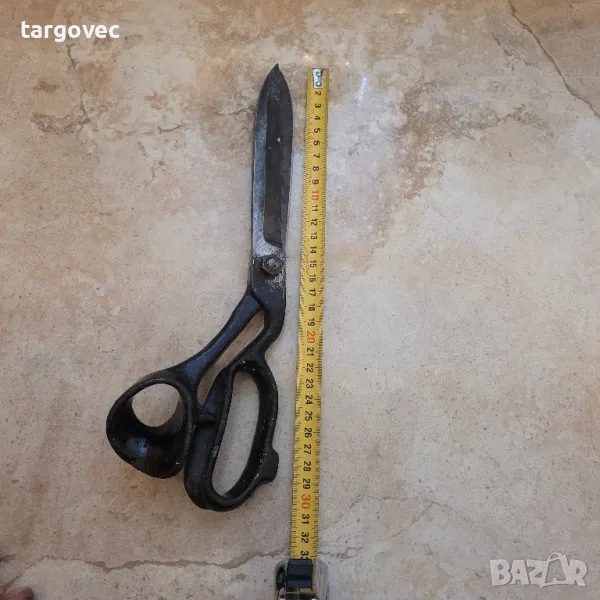 стара кроячна професионална ножица, снимка 1