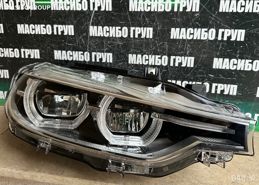 Фар десен фарове BMW LED Бмв Ф30 Ф31 фейс Bmw 3 F30 F31 LCI,USA, снимка 1