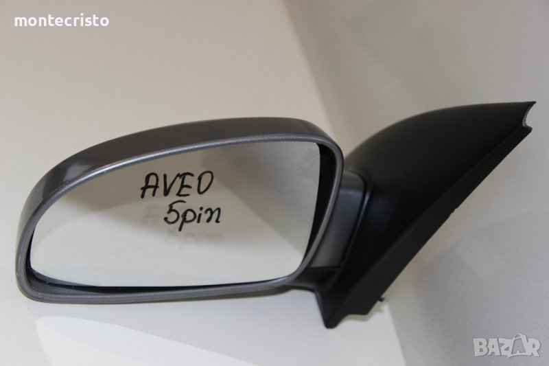 Ляво електрическо огледало Chevrolet Aveo T200 хечбек (2003-2007г) 5 пина / 96600399 / Шевролет Авео, снимка 1