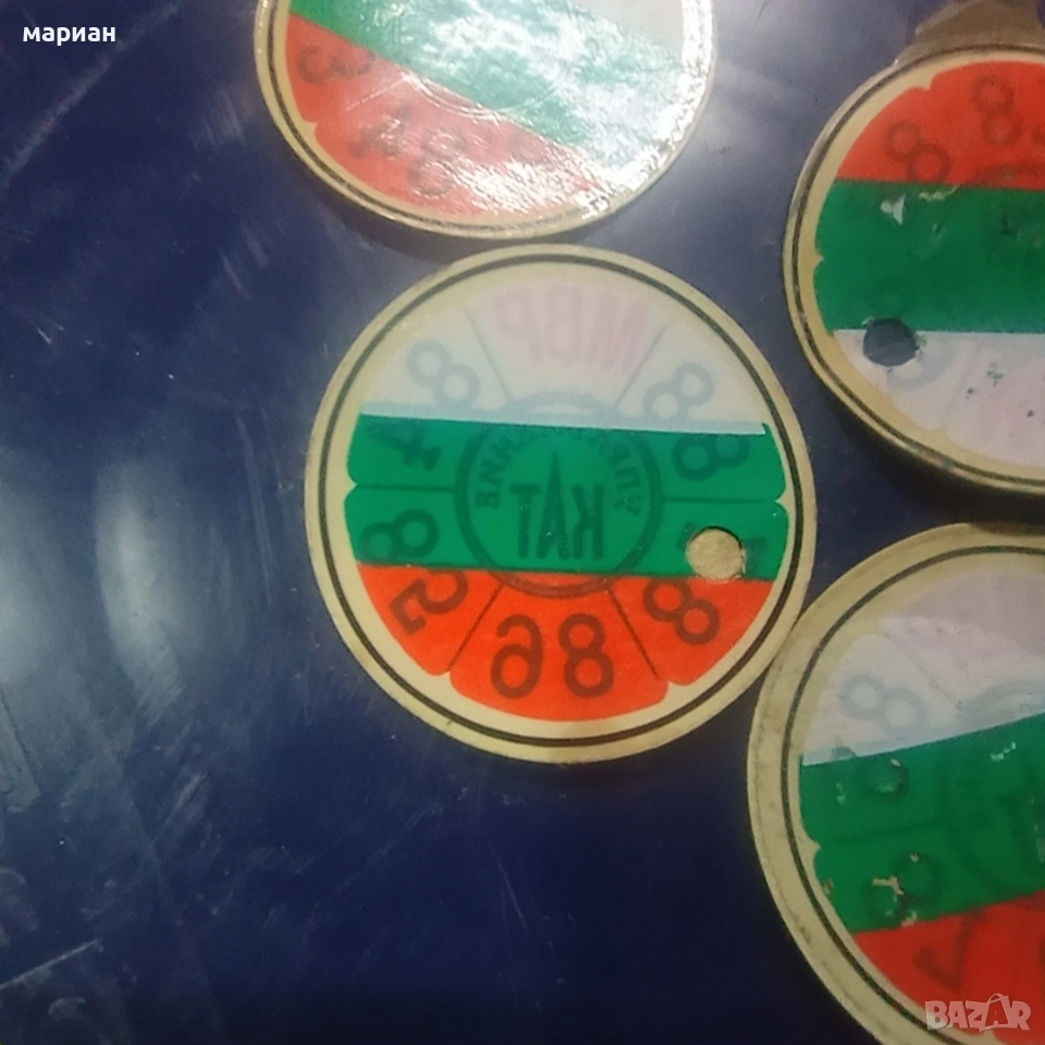 ретро стикери за преглед, снимка 1