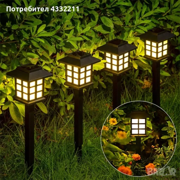 Комплект от 6 броя соларни, снимка 1