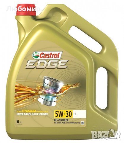 Моторно масло CASTROL EDGE TITANIUM 5W30 LL 5L, снимка 1