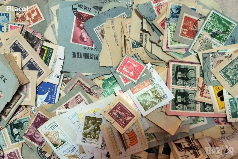 Царство България и НРБ 600 броя марки брийфщук, снимка 1