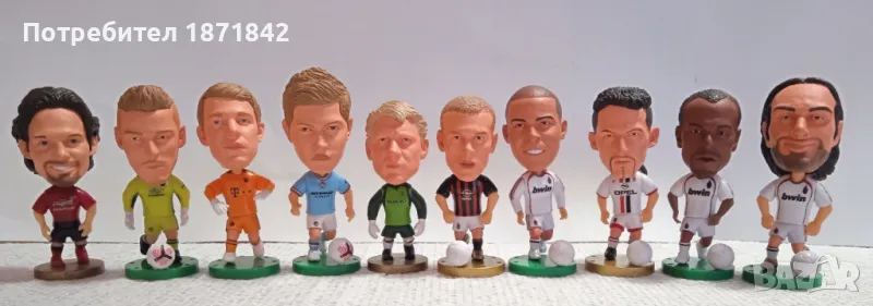 Футболни фигурки/ фигурки на футболисти, снимка 1