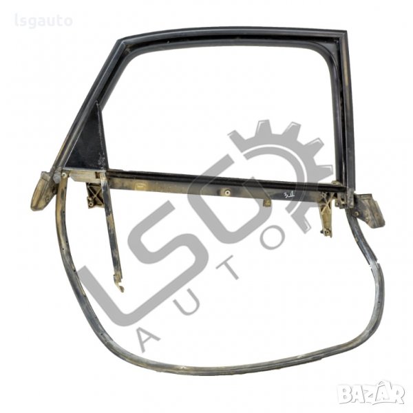 Рамка задна дясна врата AUDI A4 (B6) 2000-2004 A070222N-10, снимка 1