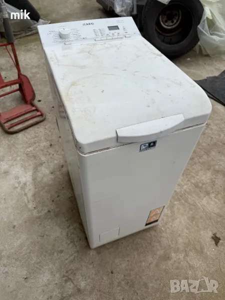 Пералня горно зареждане AEG за ремонт или за части, снимка 1