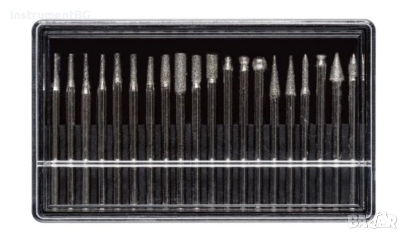 Kомплект диамантени шлифовъчни фрези PARKSIDE® PMZS A1 / 20 части, снимка 1