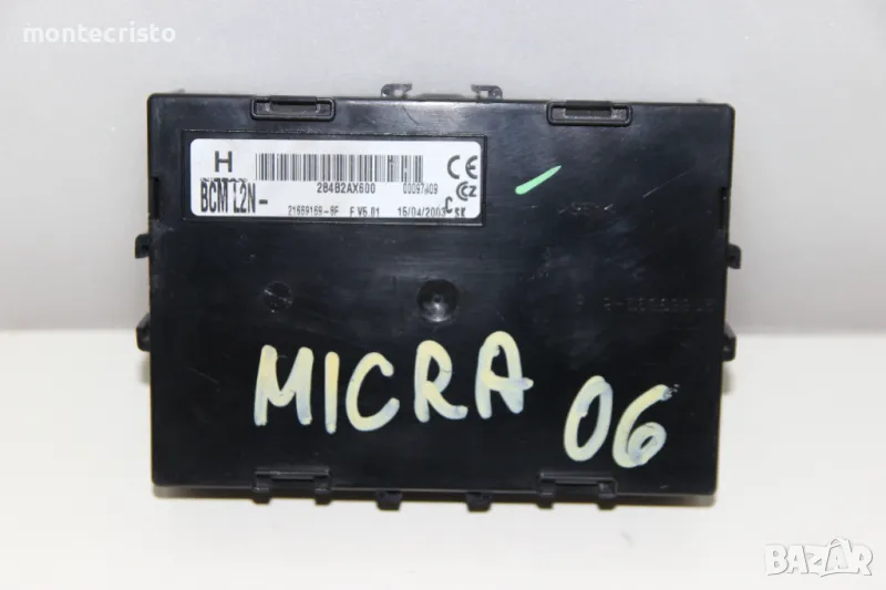 BCM модул Nissan Micra K12 (2003-2010г.) 284B2AX600 / BCM L2N, снимка 1