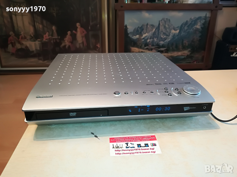 YAMAHA DVR-S120 DVD RECEIVER-ВНОС SWISS 0504221212, снимка 1