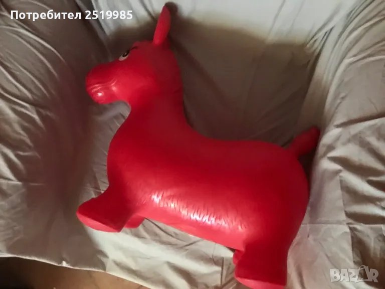 Червено гумено магаренце, снимка 1