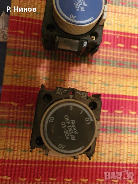 TELEMECANIQUE LA3-D22-А65 0.1-30S ON РЕЛЕ ЗА ВРЕМЕ ПРИСТАВКА ЗА КОНТАКТОР, снимка 1