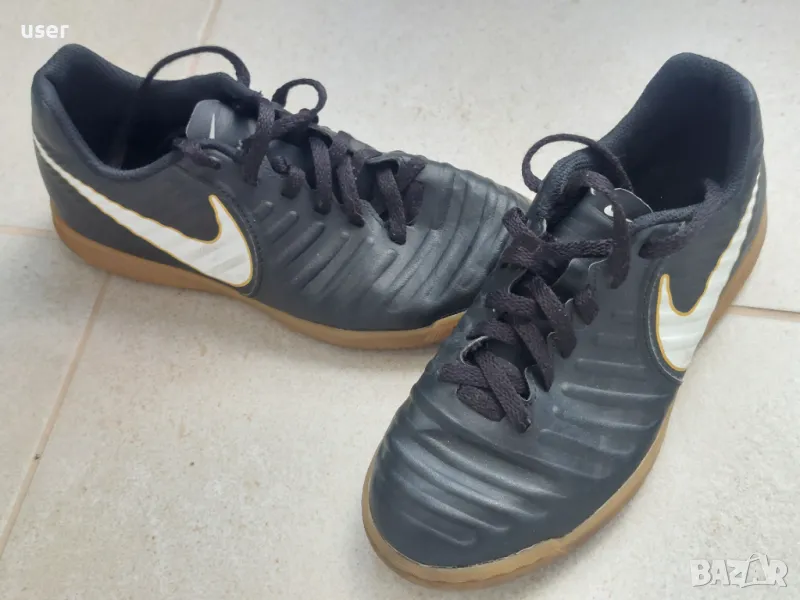 Детски маратонки футболни обувки Nike Tiempo X номер 34, снимка 1