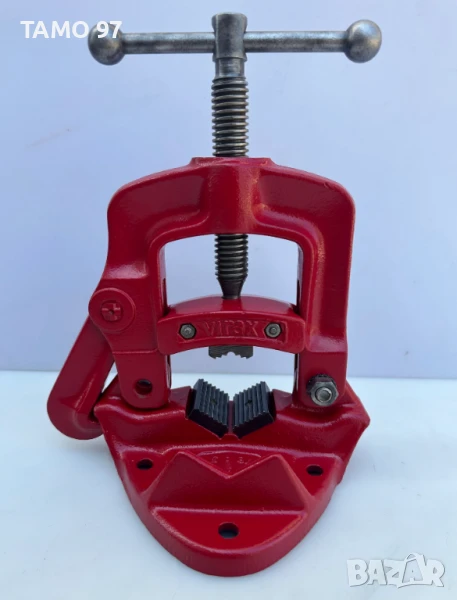 Virax № 1 - Тръбно менгеме 1/8" - 3" като ново!, снимка 1