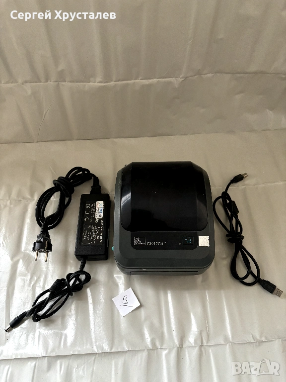 лейбъл принтер zebra GK420d, снимка 1