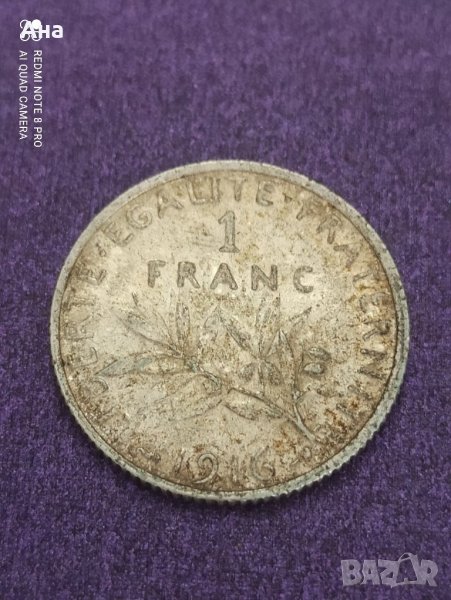 1 франк 1916 , снимка 1