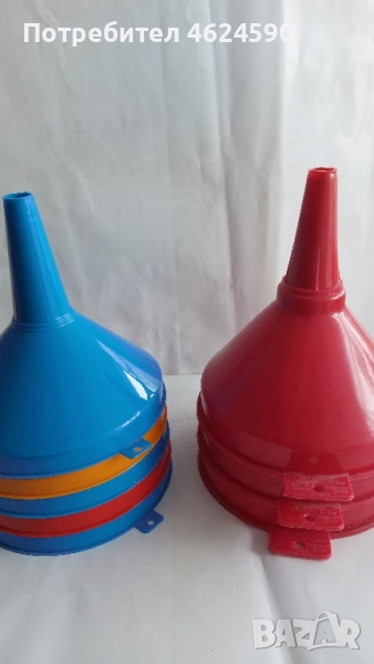 Фуния, пластмасови, нови, снимка 1