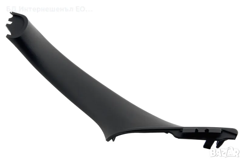 51417225851 Задна лява дръжка за врата BMW F10 F11, Черна, снимка 1