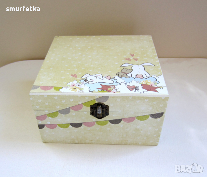 Кутия за бебешки спомени/ съкровища, снимка 1