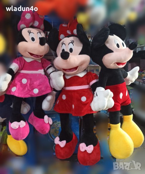 Мини и Мики маус 40-45-60см-25лв-28-40лв, снимка 1