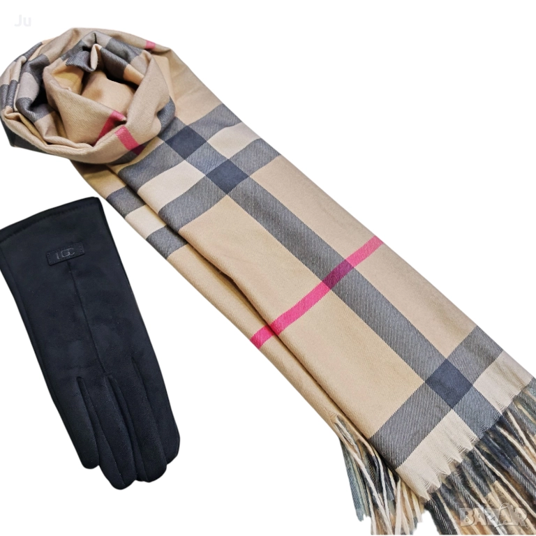 Кашмир стилен комплект за подарък Just S'bag Solunska7 Sofia , снимка 1