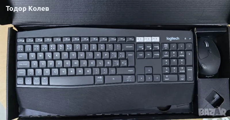 Безжични клавиатура и мишка  Logitech 850, снимка 1