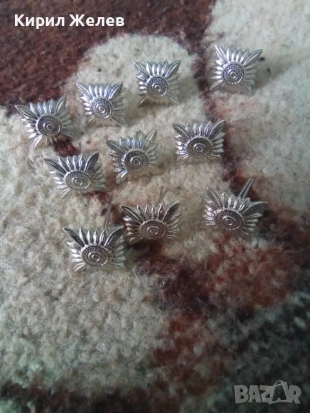 Лот военни вензели 10 броя 51900, снимка 1