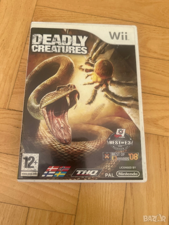 Nintendo Wii Deadly creatures, снимка 1